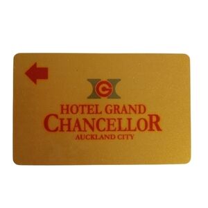 Hotel Grand Chancellor Key Room Card Collectible Memorabilia New Zealand